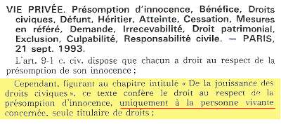 Extrait de l'arrt de la cour d'appel de Paris (21 septembre 1993)